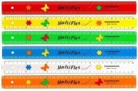 STG Multiflex Lineal 30 cm, drei eingepresse Motive 9070