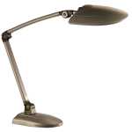 LED-Tischleuchte, Anthrazit-Schwarz, Doppelarm,...