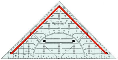 STDGRAPH Zeichendreieck 23 cm 1 Stück