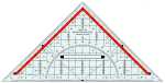 Standardgraph Zeichendreieck TZ-Unterricht 23 cm...
