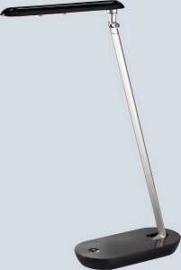 Alco LED-Tischleuchte 9210 ABS Aluminium und Eisen 4,5W schwarz/si