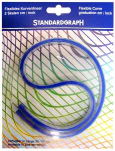 Standardgraph Flexibles Kurvenlineal 50 cm 1 Stück