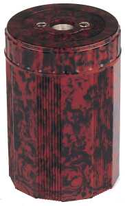 Standardgraph Einzelspitzer NOSTALGIE aus Bakelit® rot/schwarz 1 Stück