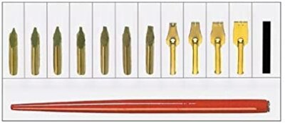 STDGRAPH Bandzugset Federhalter rot 1 Stück