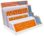 Standardgraph Schablone Großbuchstaben 15 mm