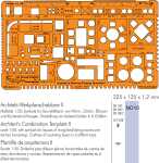 Standardgraph Architekt-Werkplanschablone I 4014509000108