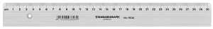 Standardgraph Schneidelineal aus Aluminium 30 cm, rutschfest