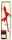 Rubinato Federhalter glatt aus Muranoglas mit Tinte 10 ml Rubinato-rot