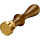 Standardgraph Messingsiegel Ø 20 mm mit Holzgriff Stern 1 Stück