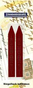 Siegellack bordeaux 95 cm 2 Stück in SB-Verpackung per Pack
