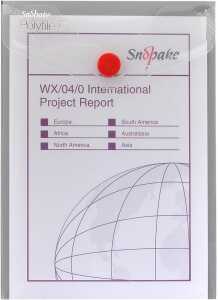 Snopake Dokumententasche Polyfile P A 6 Hochformat transparent 1 Stück