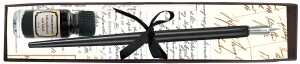 Kalligraphie-Set SIMPLE mit Federhalter und 10 ml Tinte schwarz