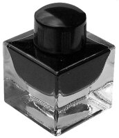 STDGRAPH Tintenglas CUBO 25 ml viereckig mit Deckel aus...