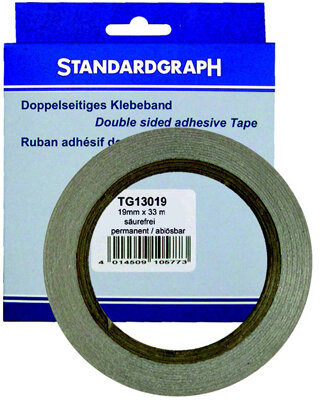 Standardgraph Target Doppel-Klebeband 33mx12mm ablösbar