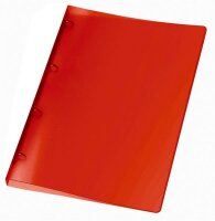 Veloflex Ringbuch PROPYGLASS® Viquel A4, rot