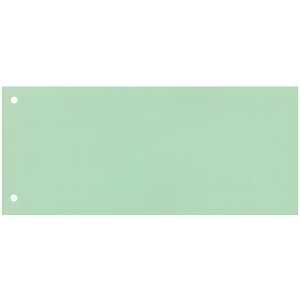 Q-Connect Trennstreifen - 190 g/qm Karton, grün, 100 Stück