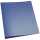 Ringbuch transparent - A4, 2-Ring, Ring-Ø 25 mm, blau-transparent