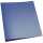 Ringbuch transparent - A4, 2-Ring, Ring-Ø 25 mm, blau-transparent