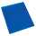 Ringbuch transparent - A4, 2-Ring, Ring-Ø 16 mm, blau-transparent