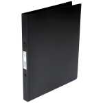 Ringmappe schwarz Q-CONNECT KF02923 A4 4 R 16 mm