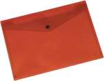Aktentasche A4 transluzent rot
