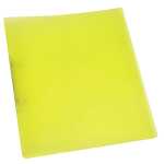 Schulordner A4 transluzent gelb Q-CONNECT KF15291 2 Ring...