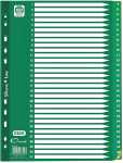 ELBA Register One PP A4 31 Taben 1-31 gruen