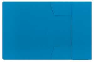 Sammelmappe "chic" A4, für ca. 100 A4-Blätter, 320 g/m² Karton blau