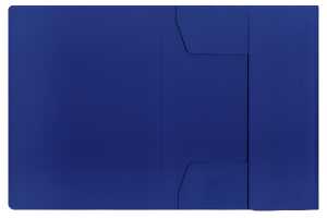 Sammelmappe "chic" A4 für ca 100 A4-Blätter 320 g/m² Karton dunkelblau