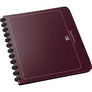 Oxford Sichtbuch manageMe! DIN A4 Polypropylen bordeaux 25 Hüllen