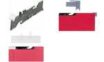 ELBA Pendeleinsteckschild, aus PVC 0,2 mm, selbstkl...