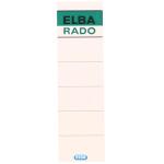 ELBA Ordner-Rückenschild 240 g/m² Einstecken, 8...