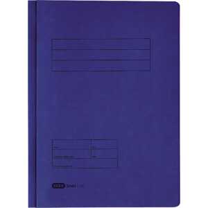 ELBA Zweifalzhefter Smart Line DIN A4 Manilakarton, 98 % recycelt blau