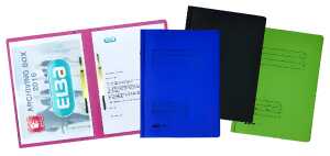 Doppelhefter "Smart Line" A4, aus 320 g/m² Manilakarton rot