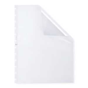 Prospekthüllen Spezialhüllen A4 oben offen, PP 0,08 mm, genarbt, 10er