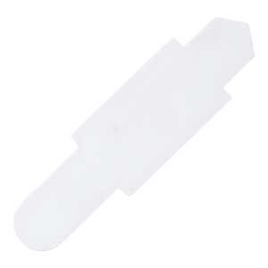 ELBA Stecksignal aus PVC, zum Einstecken weiß