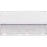 ELBA Vollsichtreiter 50 x 27 mm (B x H) PVC hellbraun 50...