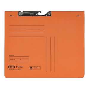 ELBA Pendelhefter A4, aus 250 g/m² Manilakarton kaufm. Heftung orange