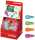 EASYergo 3.15 Radierer je 5 St in rot, grün, blau, orange 20er Display