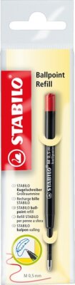 STABILO Ballpoint Refill rot