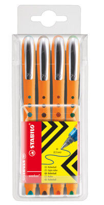 STABILO worker+ medium 4er Etui