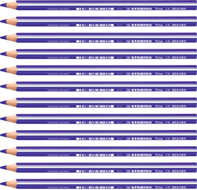 STABILO Trio, dick blauviolett