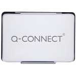 Q-Connect Stempelkissen 9 x 5,5cm schwarz