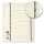 Trennblatt A4 mit Perforation, aus 230 g/m² Kraftkarton (RC), chamois