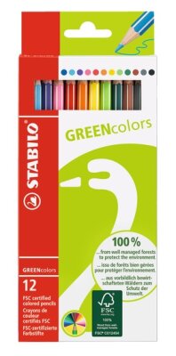 STABILO GREENcolors 12er Etui