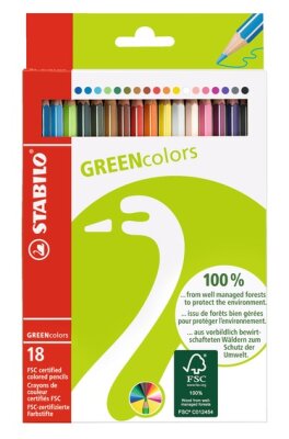 STABILO GREENcolors 18er Etui