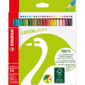 STABILO GREENcolors 24er Etui 4006381390682