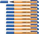 STABILO® Fasermaler GREENpoint® 0,8mm blau nicht auswaschbar