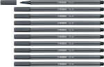 STABILO Pen 68 schwarzgrau 4006381333559