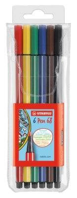 STABILO Pen 68 6er Etui